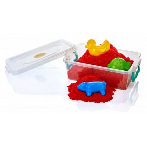 Piasek Kinetyczny Astra Cosmic, 1kg, Czerwony - 3